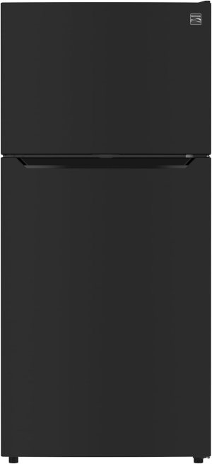 Kenmore 4661359 30″ W Top Freezer Refrigerator with Adjustable Glass Shelving, Humidity Control Crispers, Quiet and Energy Efficient Inverter Compressor, Black