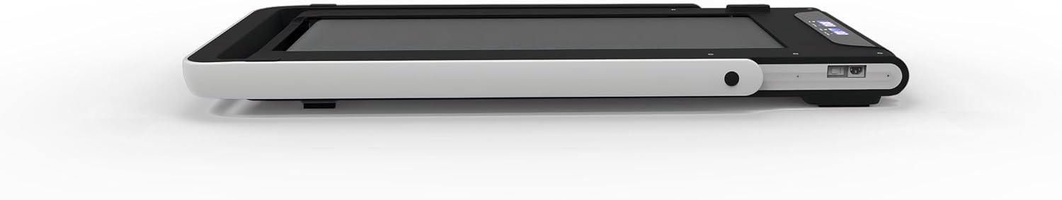 2 in 1 Under Desk Electric Treadmill with Remote Control, Folding Walking Jogging Machine for Home Office, White 2 in 1 Under Desk Electric Treadmill with Remote Control, Folding Walking Jogging Machine for Home Office, White