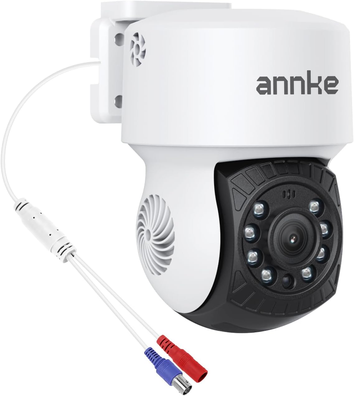 ANNKE 1080P 2MP AHD CCTV Home Surveillance Dome PT Wired Camera with 350° pan and 90° tilt, 100ft IR Night Vision, IP65 Weatherproof Security Add–On Cam for Outdoor Use, Wide Compatibility – APT200 ANNKE 1080P 2MP AHD CCTV Home Surveillance Dome PT Wired Camera with 350° pan and 90° tilt, 100ft IR Night Vision, IP65 Weatherproof Security Add–On Cam for Outdoor Use, Wide Compatibility – APT200