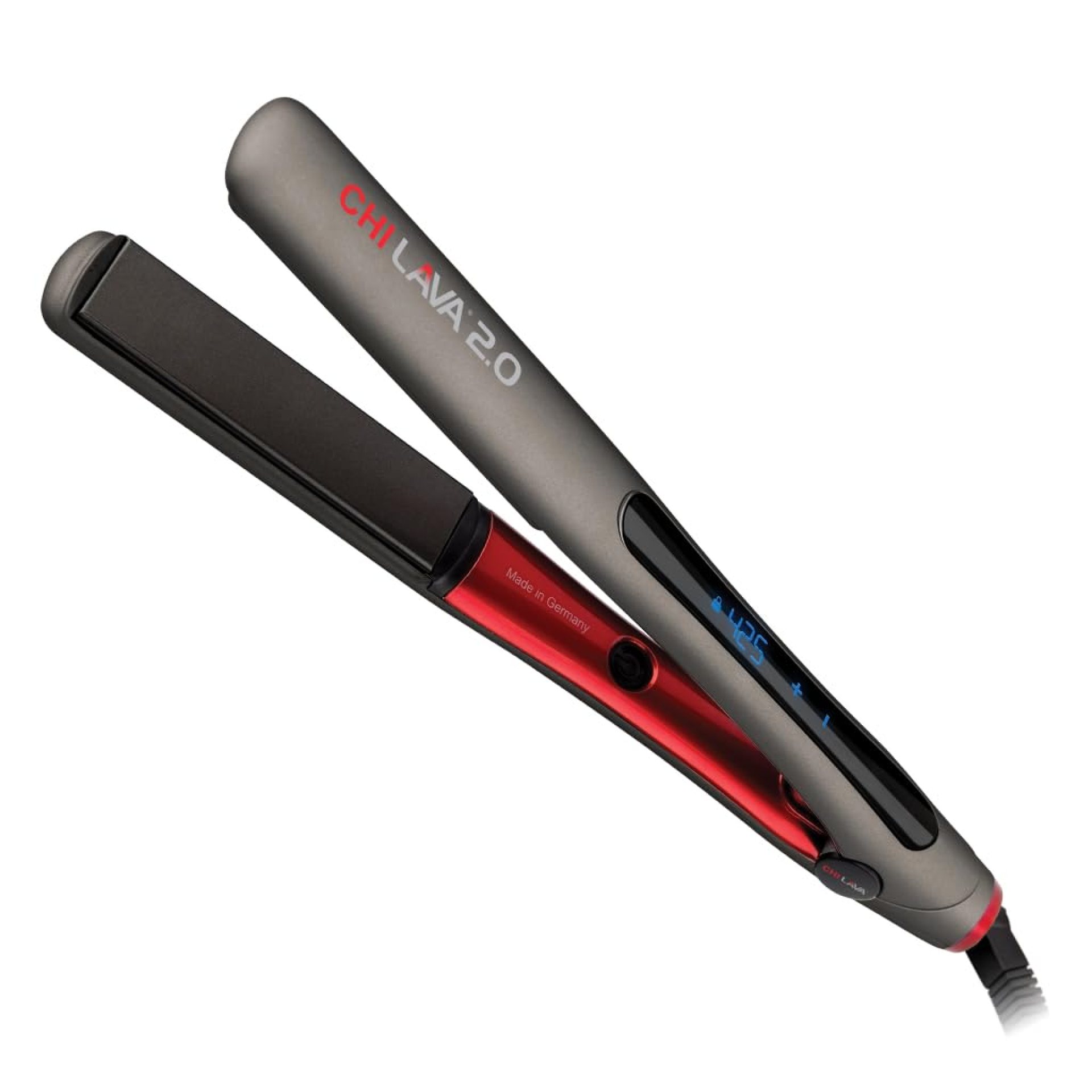 CHI Lava 2.0 Hairstyling Iron, Flat Iron Hair Straightener for an Even & Smooth Finish, Lower Temperature, Ergonomic, Comfortable Design for Easy Use CHI Lava 2.0 Hairstyling Iron, Flat Iron Hair Straightener for an Even & Smooth Finish, Lower Temperature, Ergonomic, Comfortable Design for Easy Use
