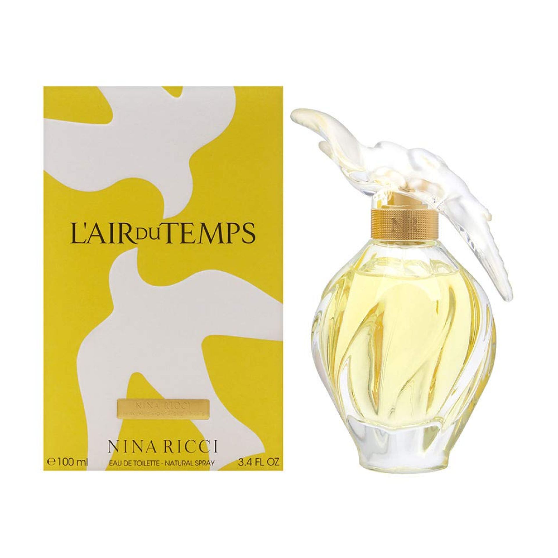 L’air du Temps by Nina Ricci for Women 3.4 oz Eau de Toilette Spray L’air du Temps by Nina Ricci for Women 3.4 oz Eau de Toilette Spray