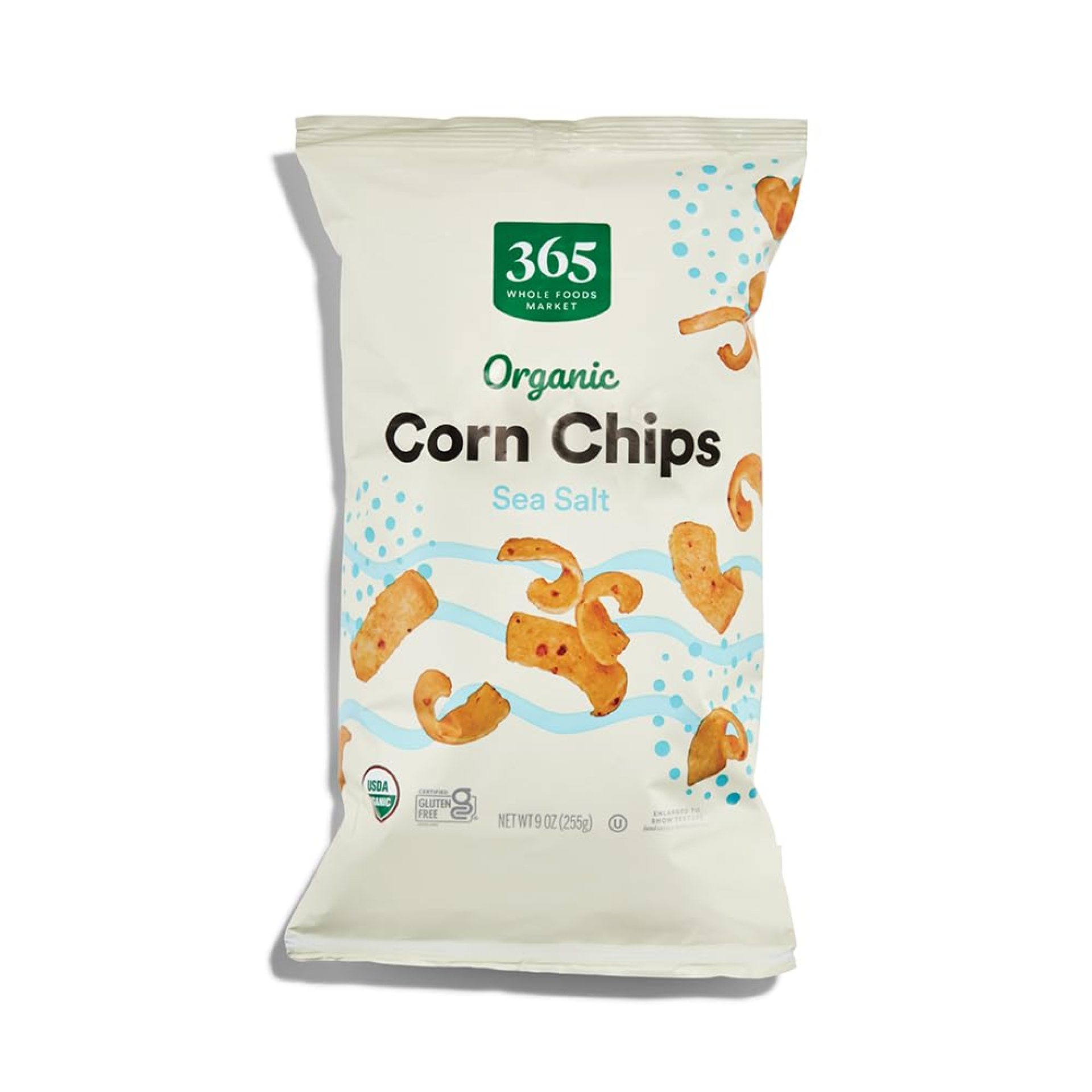 365 by Whole Foods Market, Organic Sea Salt Corn Chips, Vegan, Gluten-Free, 9 Ounce 365 by Whole Foods Market, Organic Sea Salt Corn Chips, Vegan, Gluten-Free, 9 Ounce