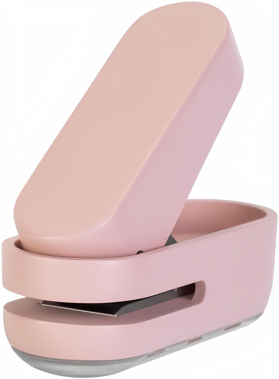 Knamoda Mini Small Hole Puncher Pink Color, 10 Sheet Paper Hole Puncher Capacity Single Hole Puncher for Office Use Or Gift for Students (Pink) Knamoda Mini Small Hole Puncher Pink Color, 10 Sheet Paper Hole Puncher Capacity Single Hole Puncher for Office Use Or Gift for Students (Pink)