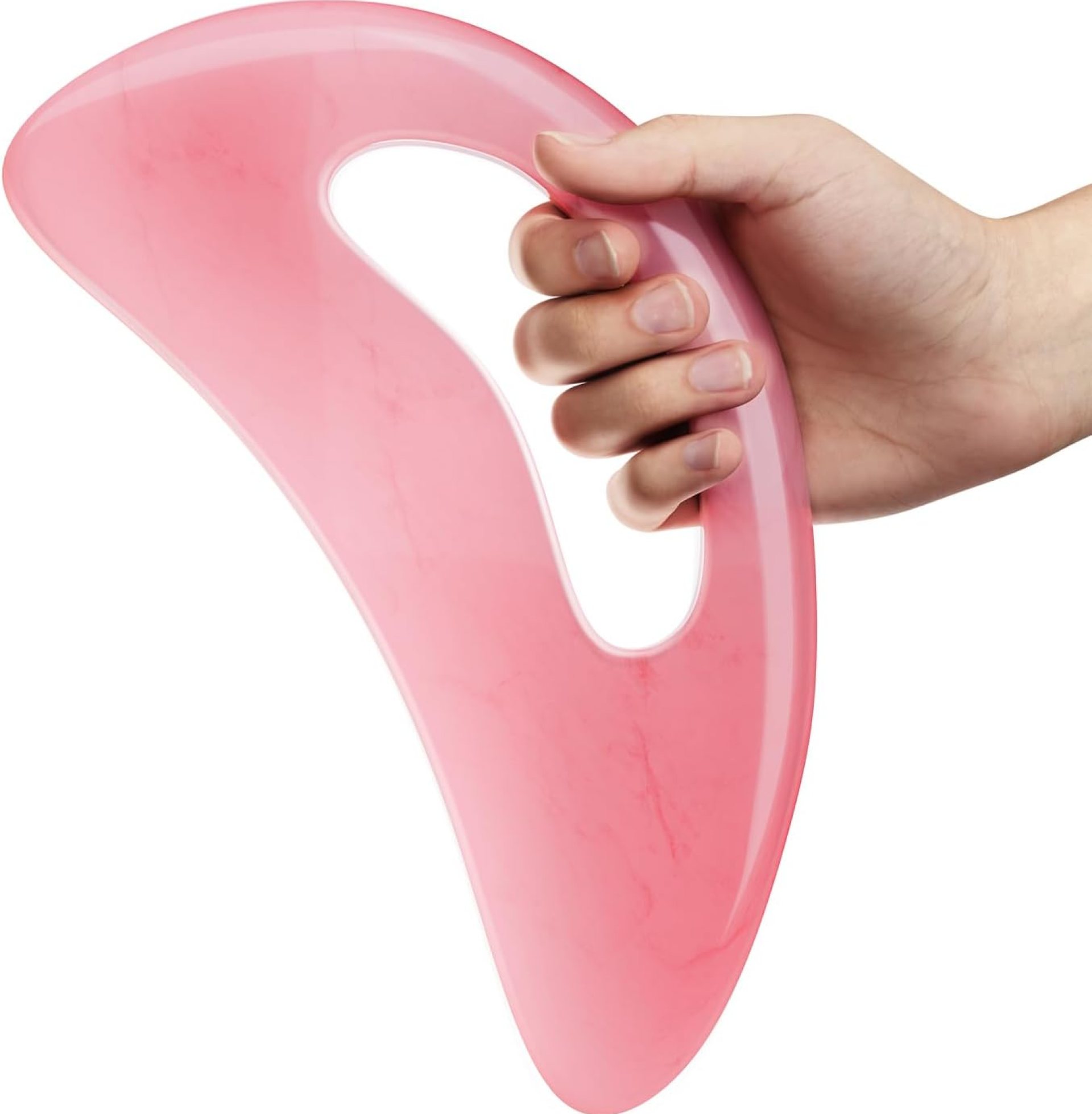 AICNLY Large Gua Sha Massage Tool, Lymphatic Drainage Massager, Muscle Scraping Massage Tools, Body Sculpting Anti Cellulite Tools for Man and Women (Pink) AICNLY Large Gua Sha Massage Tool, Lymphatic Drainage Massager, Muscle Scraping Massage Tools, Body Sculpting Anti Cellulite Tools for Man and Women (Pink)