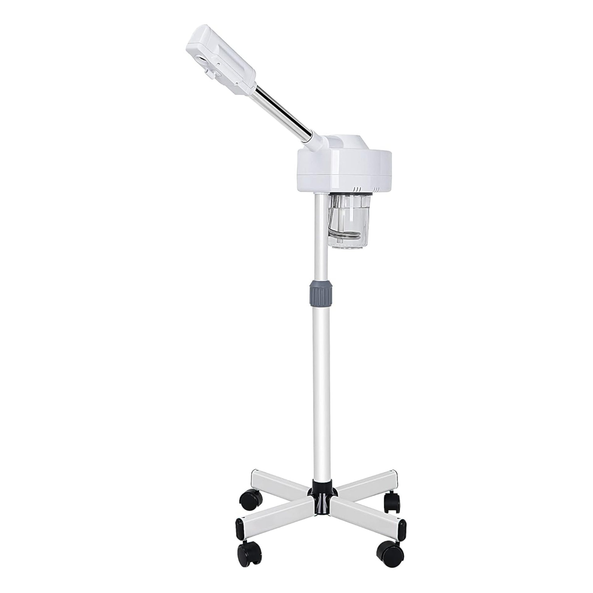 Nova Microdermabrasion Professional Facial Steamer On Wheels Ionic Ozone with Hot Mist Function Stand Facial Steamer for Personal Home Salon Spa Skin Cleaning Nova Microdermabrasion Professional Facial Steamer On Wheels Ionic Ozone with Hot Mist Function Stand Facial Steamer for Personal Home Salon Spa Skin Cleaning