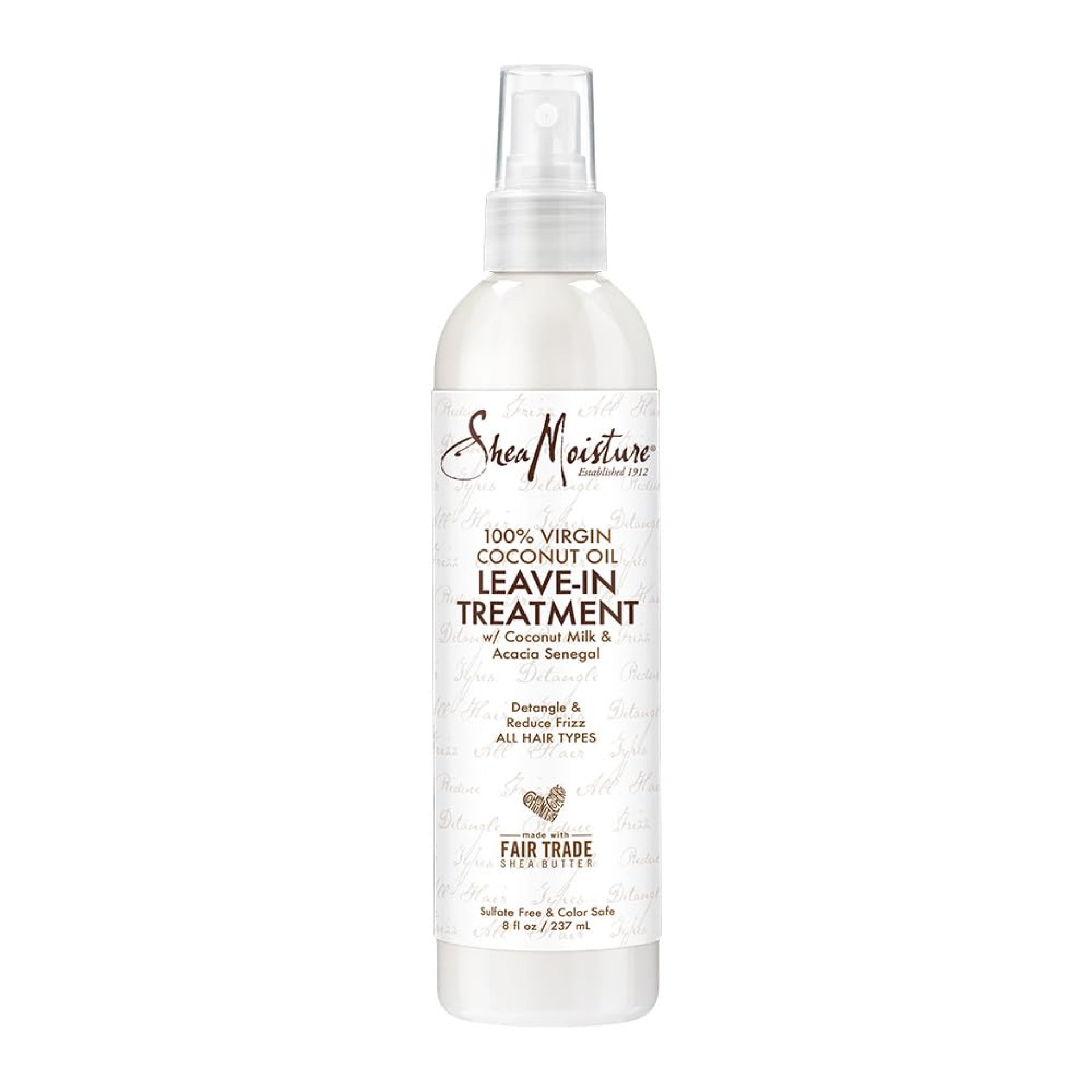 Shea Moisture 100 Percent Virgin Coconut Oil Leave-In Treatment, 8 Ounce Shea Moisture 100 Percent Virgin Coconut Oil Leave-In Treatment, 8 Ounce