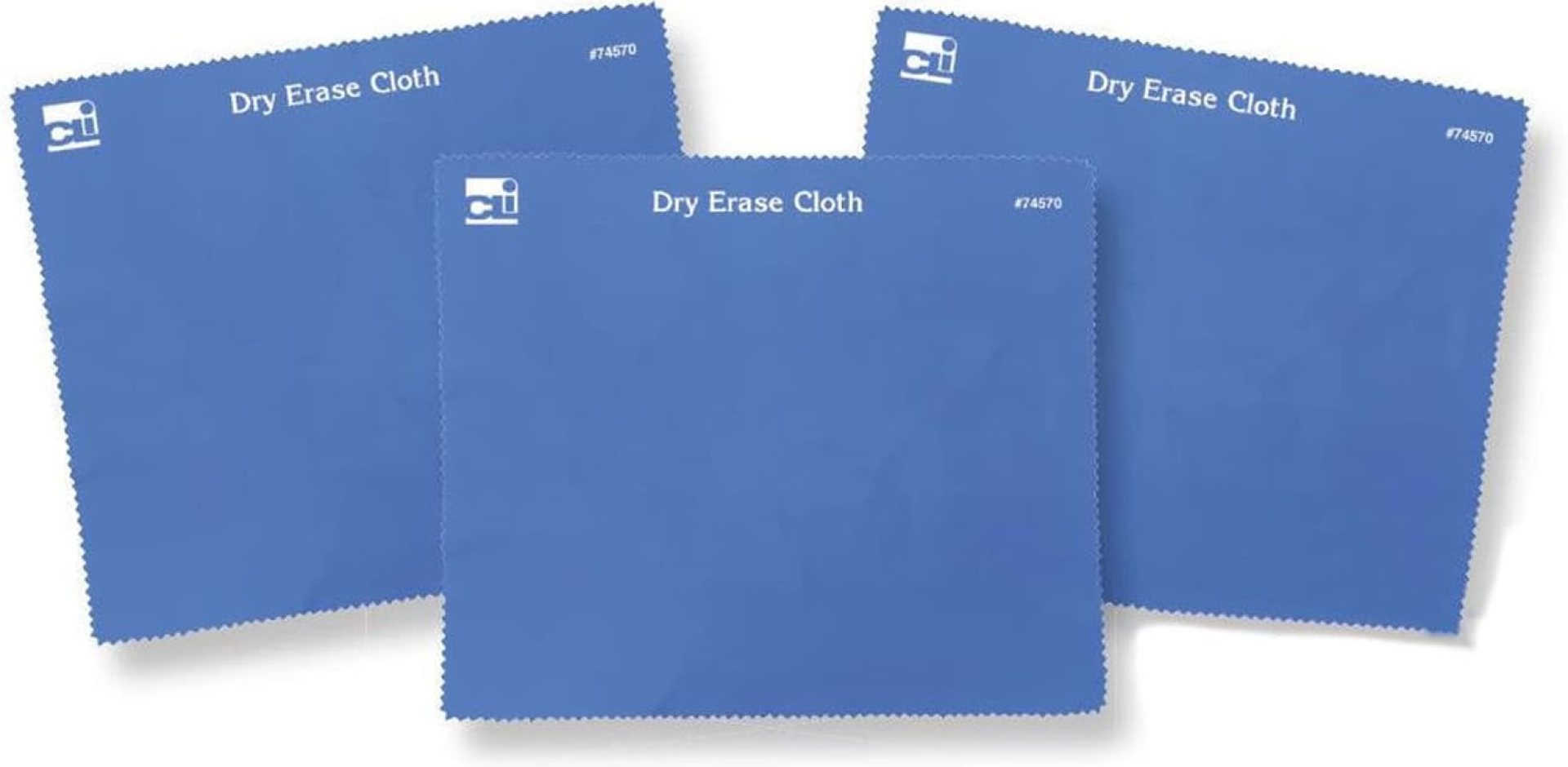 Charles Leonard Multi-Purpose Cloth Eraser, Cleaning Cloth for Whiteboards, Glass and Electronic Screens, 7 x 7.75 Inches, Blue, 10-Pack (74570) Charles Leonard Multi-Purpose Cloth Eraser, Cleaning Cloth for Whiteboards, Glass and Electronic Screens, 7 x 7.75 Inches, Blue, 10-Pack (74570)