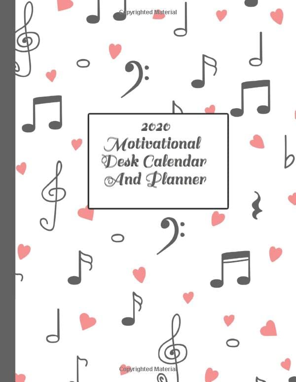 *2020 Motivational Desk Calendar & Planner*: Inspirational Daily Desk Calendar & Agenda, Goals Planner, Habit Tracker, Password Log, At a Glance… … Daily Desk Calendar with Quotes, 8.5 x 11) *2020 Motivational Desk Calendar & Planner*: Inspirational Daily Desk Calendar & Agenda, Goals Planner, Habit Tracker, Password Log, At a Glance… … Daily Desk Calendar with Quotes, 8.5 x 11)