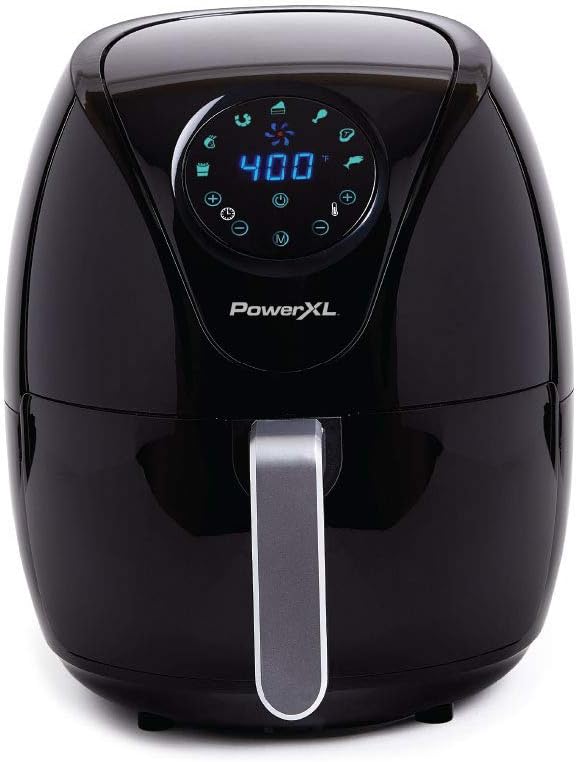 PowerXL Air Fryer 7 QT Maxx Classic, Extra Hot Air Fry, Cook, Crisp, Broil, Roast, Bake, High Gloss Finish, Nonstick, Black PowerXL Air Fryer 7 QT Maxx Classic, Extra Hot Air Fry, Cook, Crisp, Broil, Roast, Bake, High Gloss Finish, Nonstick, Black