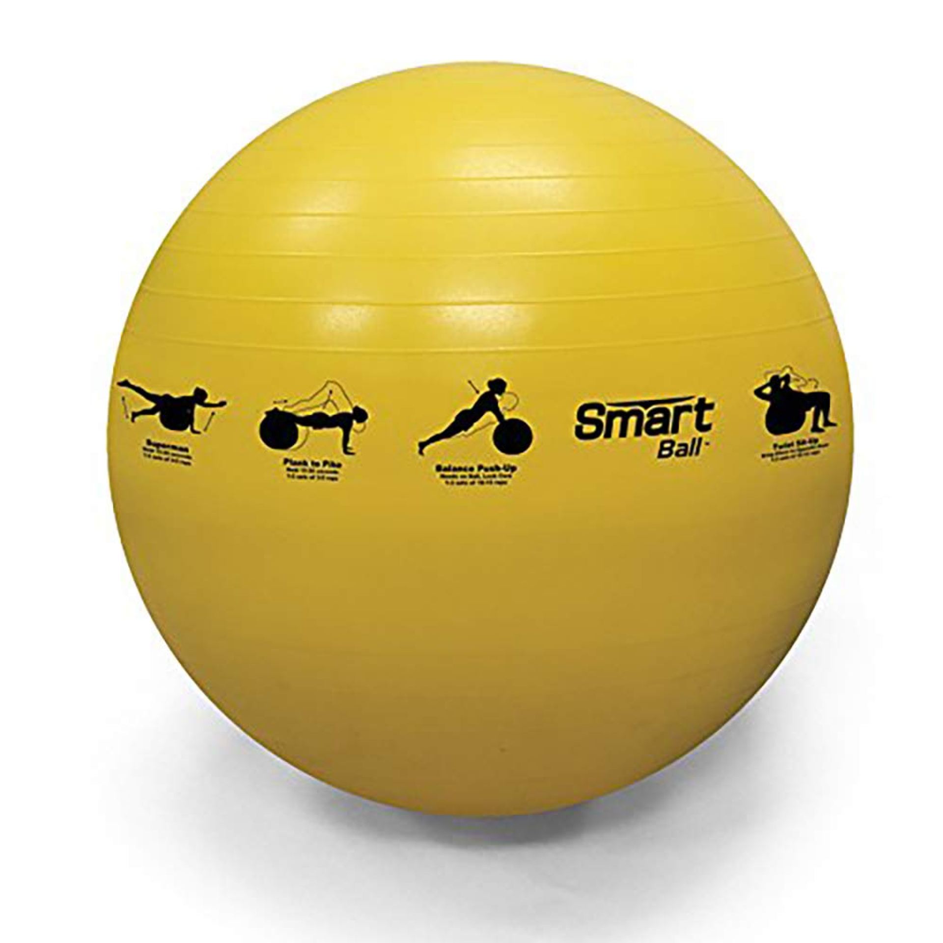 55cm Smart Stability Ball, Yellow 55cm Smart Stability Ball, Yellow
