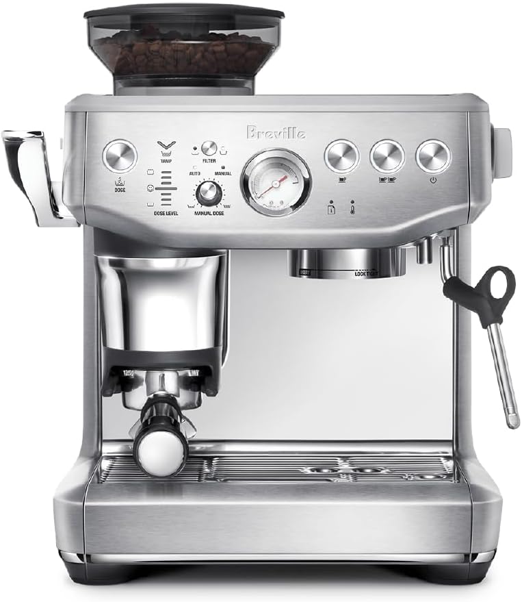 Breville Barista Express Impress Espresso Machine BES876BSS, Brushed Stainless Steel Breville Barista Express Impress Espresso Machine BES876BSS, Brushed Stainless Steel