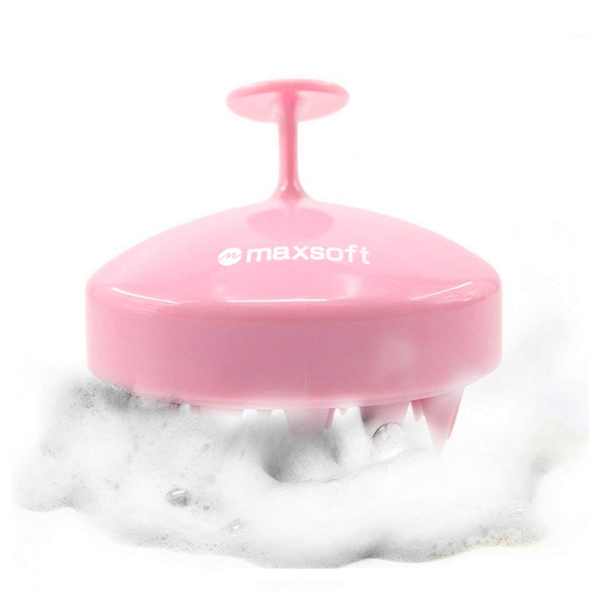 Maxsoft Hair Scalp Massager Shampoo Brush, Scalp Care Brush (Pink) Maxsoft Hair Scalp Massager Shampoo Brush, Scalp Care Brush (Pink)