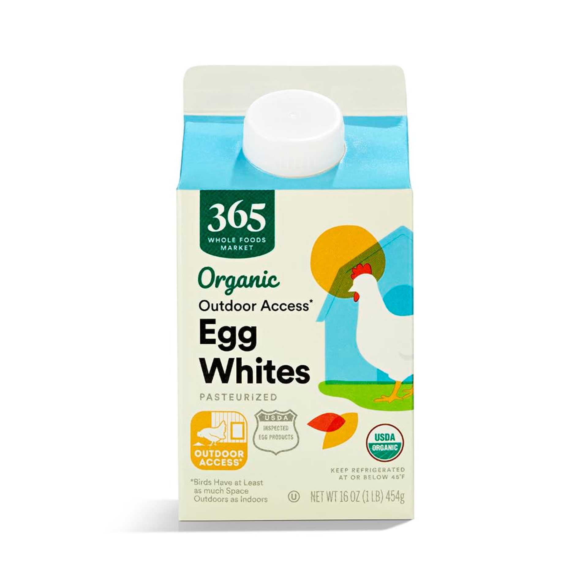 365 by Whole Foods Market, Organic Egg Whites, 16 oz 365 by Whole Foods Market, Organic Egg Whites, 16 oz