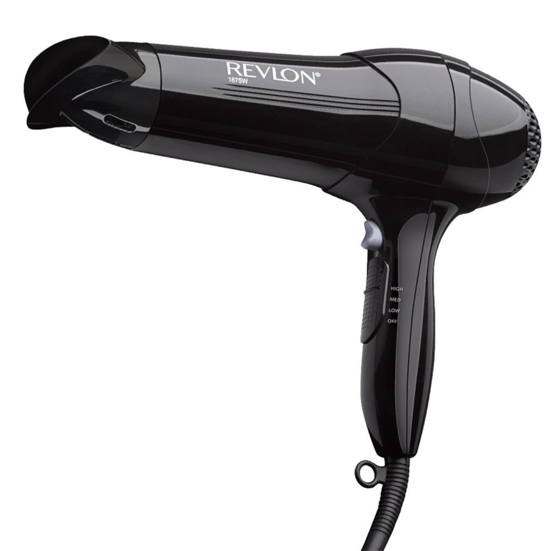 Revlon 1875 Watt Full-Size Turbo Dryer, Black Revlon 1875 Watt Full-Size Turbo Dryer, Black