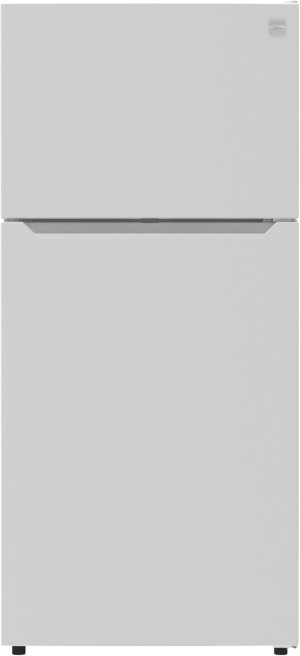 Kenmore 4661352 30″ W Top Freezer Refrigerator with Adjustable Glass Shelving, Humidity Control Crispers, Quiet and Energy Efficient Inverter Compressor, White