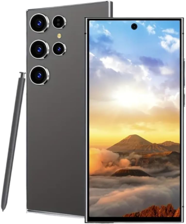 Ultra Unlocked Cell Phone,Built in Pen The S22ULTRA Phone,Smartphone Battery 4000mAh 6.8″ HD Screen,Android 12.0 4+64GB Dual SIM/Photos (Black -01) (Black -01) Ultra Unlocked Cell Phone,Built in Pen The S22ULTRA Phone,Smartphone Battery 4000mAh 6.8″ HD Screen,Android 12.0 4+64GB Dual SIM/Photos (Black -01) (Black -01)