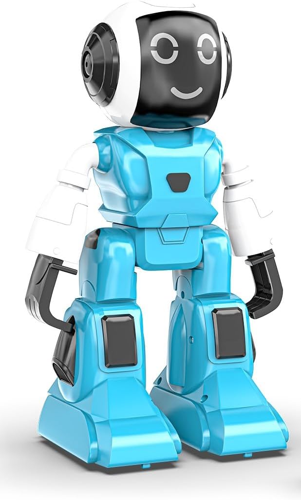Moonwalker | Smart Interactive AI Walking & Talking Robot | Remote & App Controlled Toy for Kids | USB Rechargeable Type-C | in-Built Bluetooth Speaker | for Boys & Girls 3 Years+ (Sky Blue) Moonwalker | Smart Interactive AI Walking & Talking Robot | Remote & App Controlled Toy for Kids | USB Rechargeable Type-C | in-Built Bluetooth Speaker | for Boys & Girls 3 Years+ (Sky Blue)