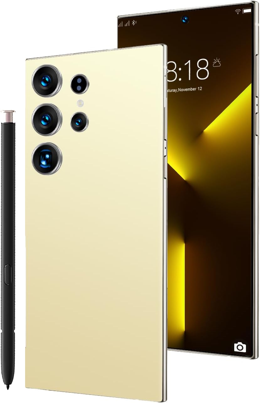 U25+ Unlocked Smartphone,4GB+64GB teléfonos desbloqueados, 6.8″ HD+ with 6600mAh Battery Cell Phone, Built-in Stylus/Dual Camera/Dual SIM/Fingerprint Lock/Face US Android Phone(Gold) U25+ Unlocked Smartphone,4GB+64GB teléfonos desbloqueados, 6.8″ HD+ with 6600mAh Battery Cell Phone, Built-in Stylus/Dual Camera/Dual SIM/Fingerprint Lock/Face US Android Phone(Gold)