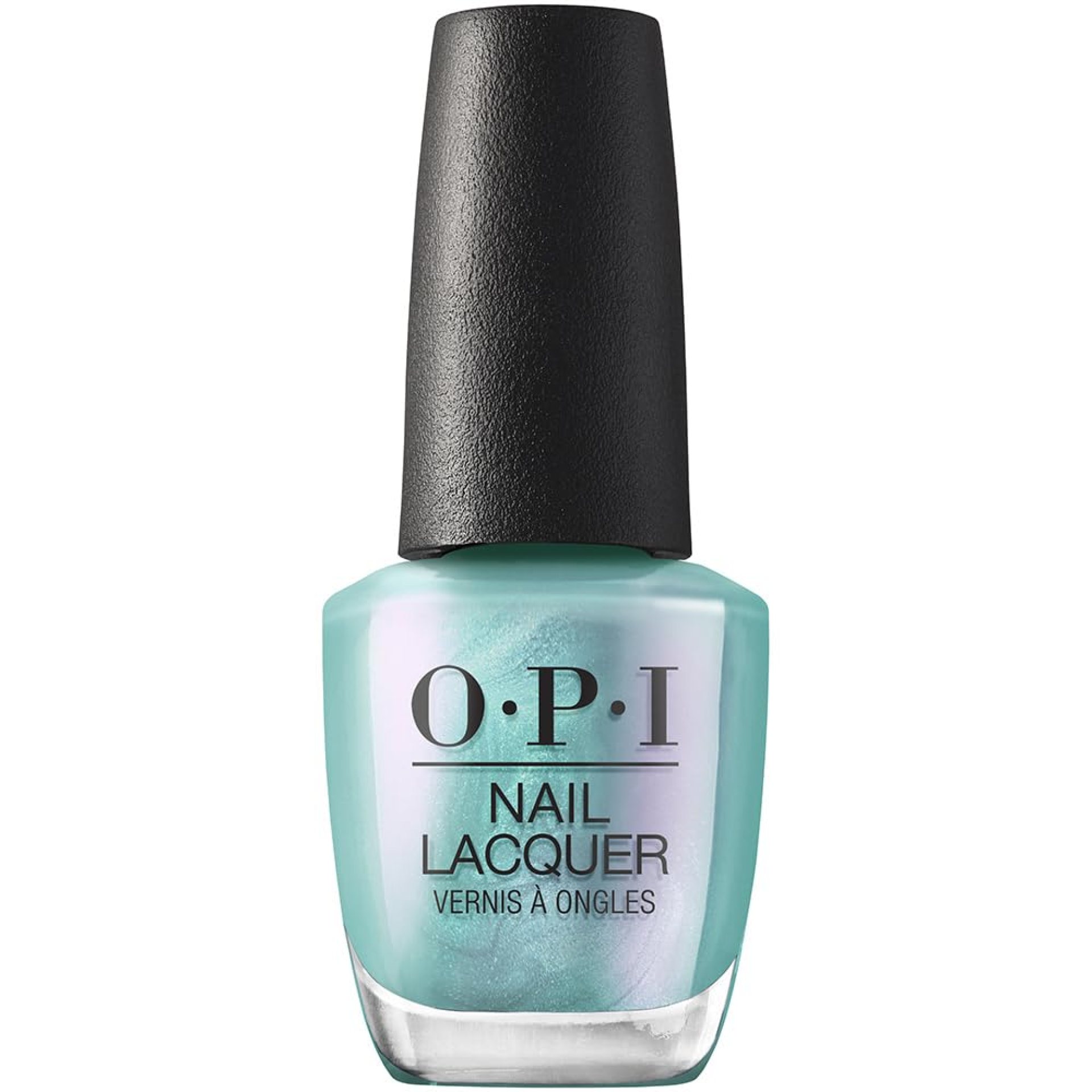 OPI Nail Lacquer Nail Polish | Opaque Light Blue Green Shimmer Chip Resistant Nail Polish | Vegan, Fast Drying, Streak Free OPI Nail Lacquer Nail Polish | Opaque Light Blue Green Shimmer Chip Resistant Nail Polish | Vegan, Fast Drying, Streak Free