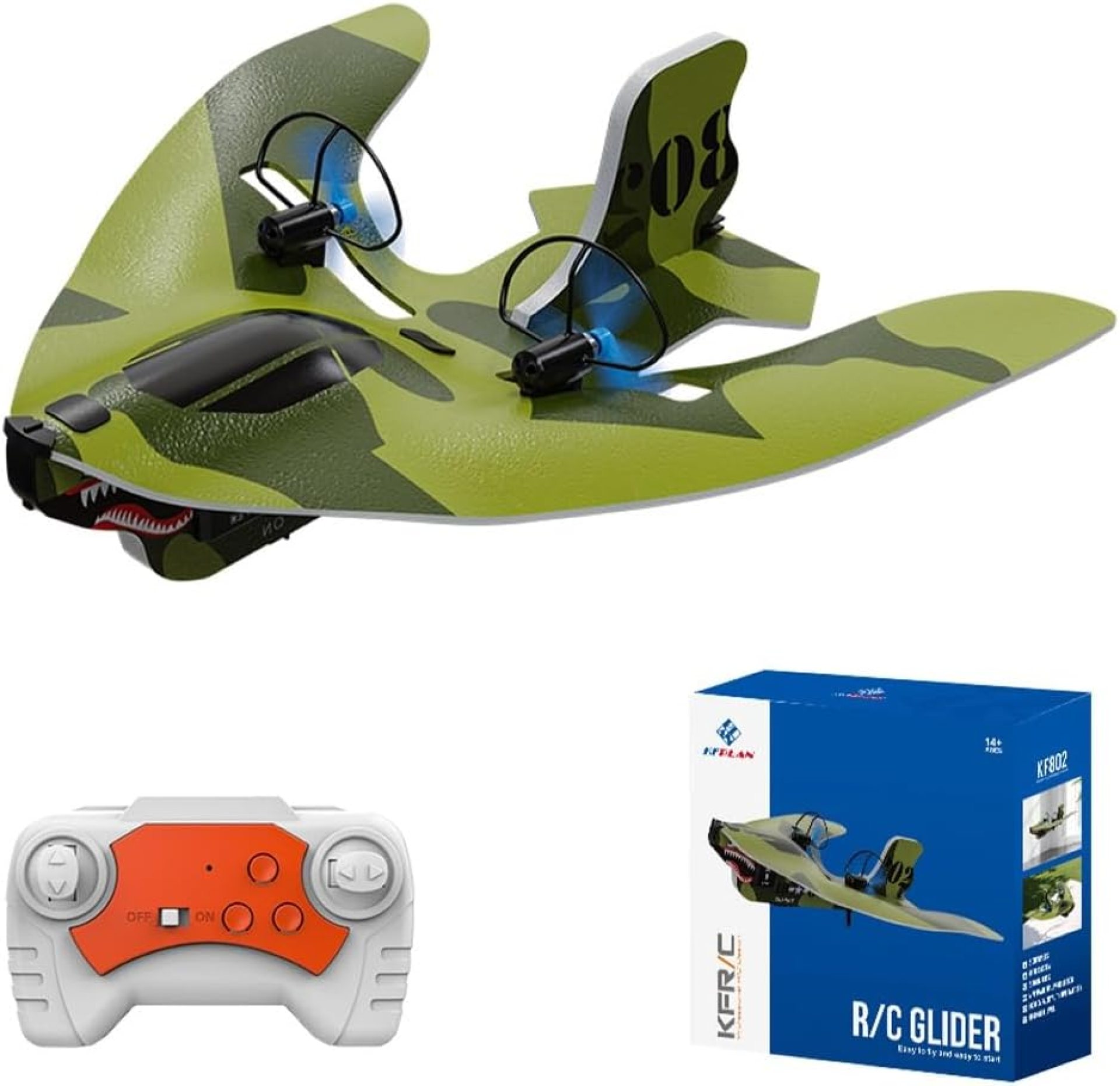 Mini RC Plane for Beginners, Kids and Adults, 2.4GHz 2CH Remote Control Airplane with Led Lights, Shark Design Foam RC Airplanes with 6-axis Gyro Stabilize, Flying for Indoor and Outdoor Mini RC Plane for Beginners, Kids and Adults, 2.4GHz 2CH Remote Control Airplane with Led Lights, Shark Design Foam RC Airplanes with 6-axis Gyro Stabilize, Flying for Indoor and Outdoor