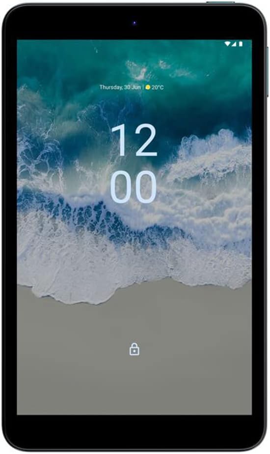 Nokia T10 | Android 12 | 8-Inch Screen | Tablet | US Version | 4/64GB | 8MP Camera | Ocean Blue Nokia T10 | Android 12 | 8-Inch Screen | Tablet | US Version | 4/64GB | 8MP Camera | Ocean Blue