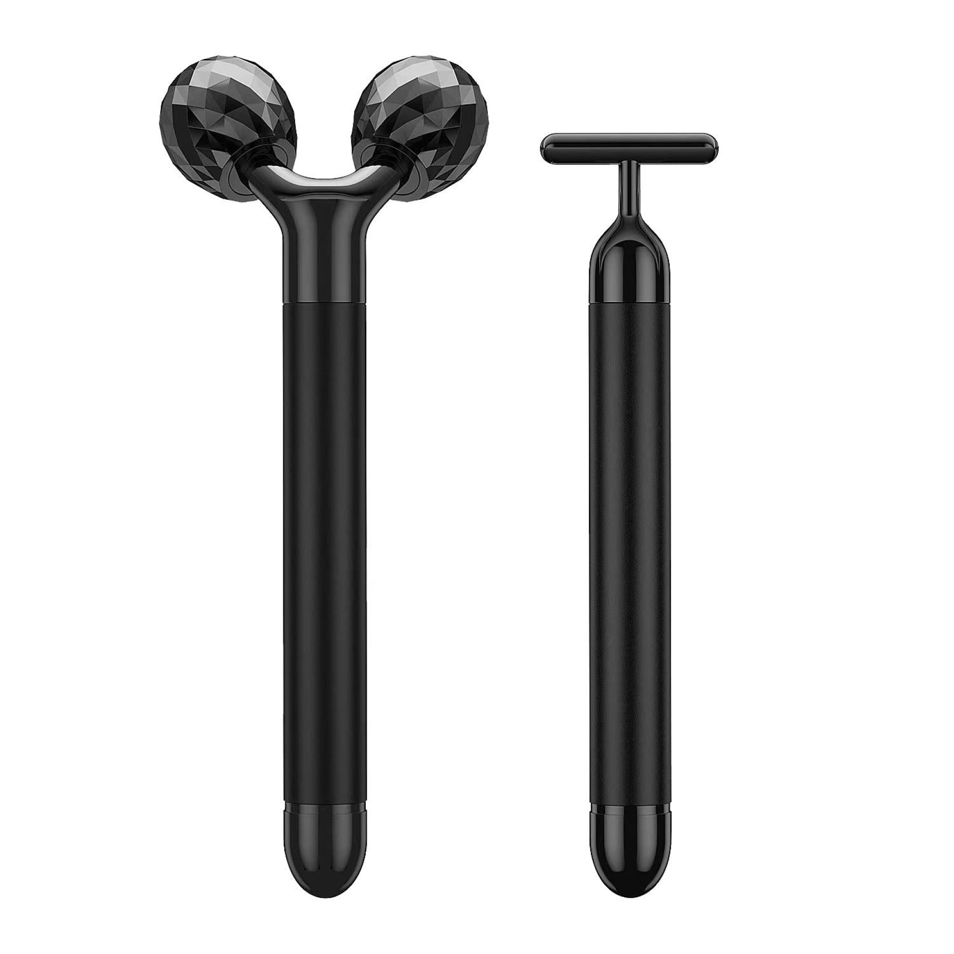 2-IN-1 Beauty Bar Electric Face Massager, 3D Roller and T Shape Arm Eye Nose Head Massager Facial Roller Massager Kit Skin Care Tools 2-IN-1 Beauty Bar Electric Face Massager, 3D Roller and T Shape Arm Eye Nose Head Massager Facial Roller Massager Kit Skin Care Tools