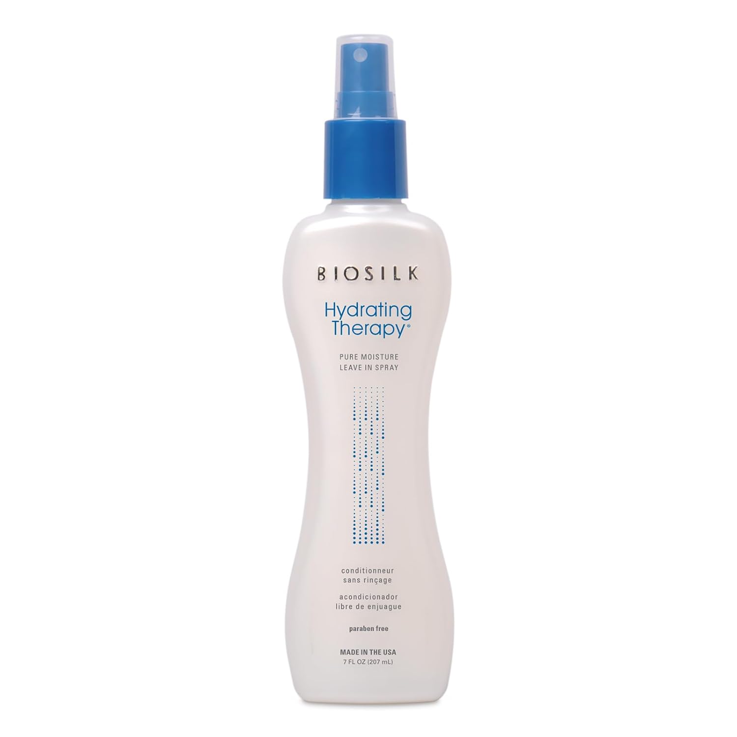 BioSilk Hydrating Therapy Pure Moisture Leave-In Spray, Replenishes Hair Moisture & Protects From Frizz, Sulfate, Paraben, & Cruelty-Free, 7 Oz BioSilk Hydrating Therapy Pure Moisture Leave-In Spray, Replenishes Hair Moisture & Protects From Frizz, Sulfate, Paraben, & Cruelty-Free, 7 Oz