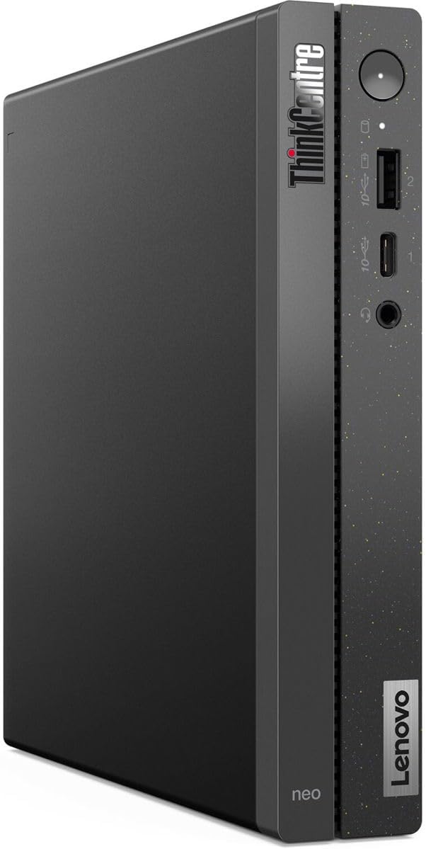 Lenovo ThinkCentre neo 50q Gen 4 Tiny Desktop Computer, Intel Core i5-13420H 2.1GHz, 16GB RAM, 256GB SSD, Windows 11 Pro, Black Lenovo ThinkCentre neo 50q Gen 4 Tiny Desktop Computer, Intel Core i5-13420H 2.1GHz, 16GB RAM, 256GB SSD, Windows 11 Pro, Black