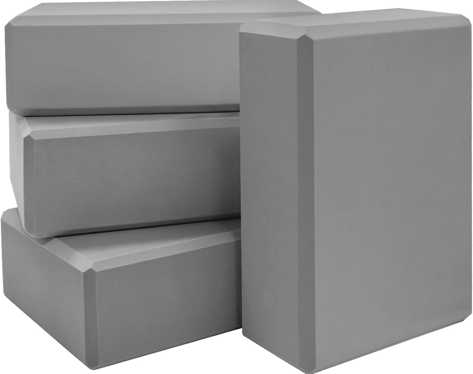 Yoga Blocks 4 Pack – Premium EVA Foam Bricks for Pilates Workout, Stretching, Meditation – Yoga Brick for Flexibility, Balance, Spine Strength, Non-slip and Lightweight Exercise Blocks Yoga Blocks 4 Pack – Premium EVA Foam Bricks for Pilates Workout, Stretching, Meditation – Yoga Brick for Flexibility, Balance, Spine Strength, Non-slip and Lightweight Exercise Blocks