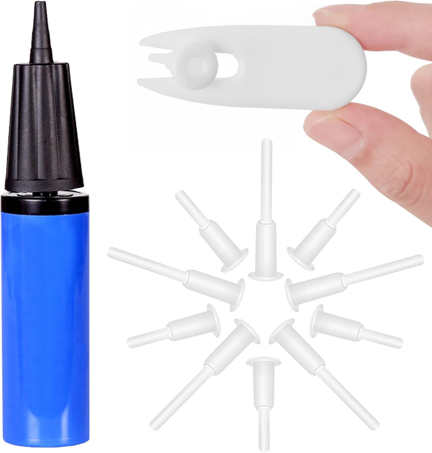 Exercise Ball Pump, Air Pump for Exercise Ball, Yoga Ball Pumps with Fitness Ball Plug Replacement kit Yoga Ball Plugs Replacement Plug for Exercise Balls Inflator Pump (Blue 13 PCS) Exercise Ball Pump, Air Pump for Exercise Ball, Yoga Ball Pumps with Fitness Ball Plug Replacement kit Yoga Ball Plugs Replacement Plug for Exercise Balls Inflator Pump (Blue 13 PCS)