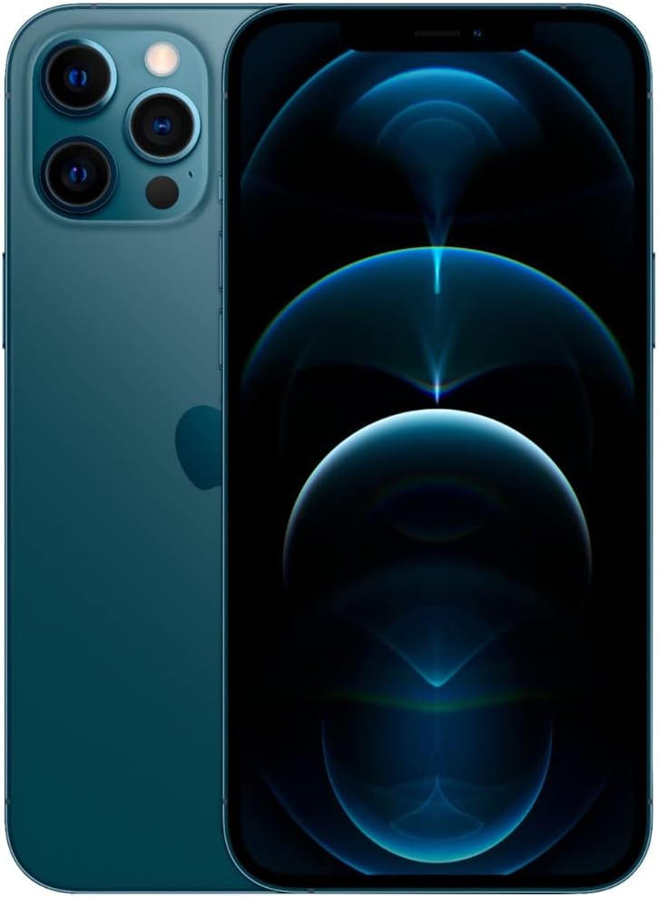 Apple iPhone 12 Pro 5G, US Version, 256GB, Pacific Blue – Unlocked (Renewed) Apple iPhone 12 Pro 5G, US Version, 256GB, Pacific Blue – Unlocked (Renewed)