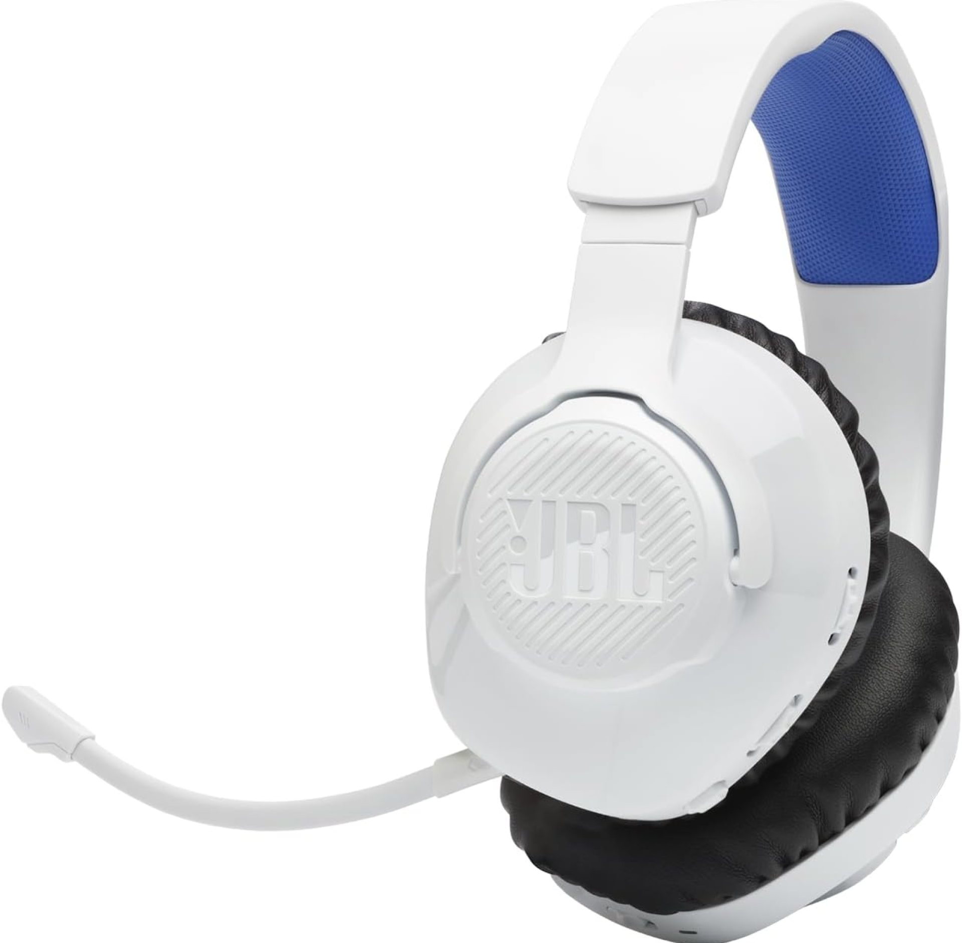 JBL Quantum 360P – Wireless Over-Ear Console Gaming Headset with Detachable Boom mic, Up to 22-Hour Battery Life, Memory Foam Comfort, Compatible with PlayStation 5 3D Audio (White) JBL Quantum 360P – Wireless Over-Ear Console Gaming Headset with Detachable Boom mic, Up to 22-Hour Battery Life, Memory Foam Comfort, Compatible with PlayStation 5 3D Audio (White)