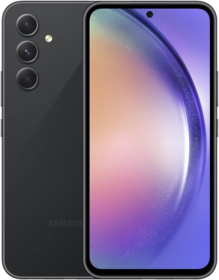 SAMSUNG Galaxy A54 5G + 4G LTE (128GB + 6GB) Unlocked Worldwide Dual Sim (Only T-Mobile/Mint/Metro USA Market) 6.4″ 120Hz 50MP Triple Cam + (25W Wall Charger) (Awesome Graphite (SM-A546M)) SAMSUNG Galaxy A54 5G + 4G LTE (128GB + 6GB) Unlocked Worldwide Dual Sim (Only T-Mobile/Mint/Metro USA Market) 6.4″ 120Hz 50MP Triple Cam + (25W Wall Charger) (Awesome Graphite (SM-A546M))