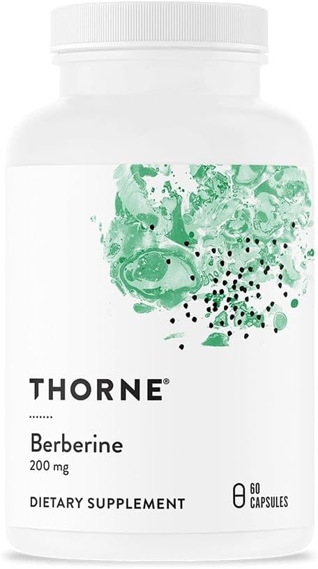 THORNE – Berberine – 200 mg (Formerly Berbercap) – Supports Heart Function, Immune System and Gut Health* – 60 Capsules THORNE – Berberine – 200 mg (Formerly Berbercap) – Supports Heart Function, Immune System and Gut Health* – 60 Capsules