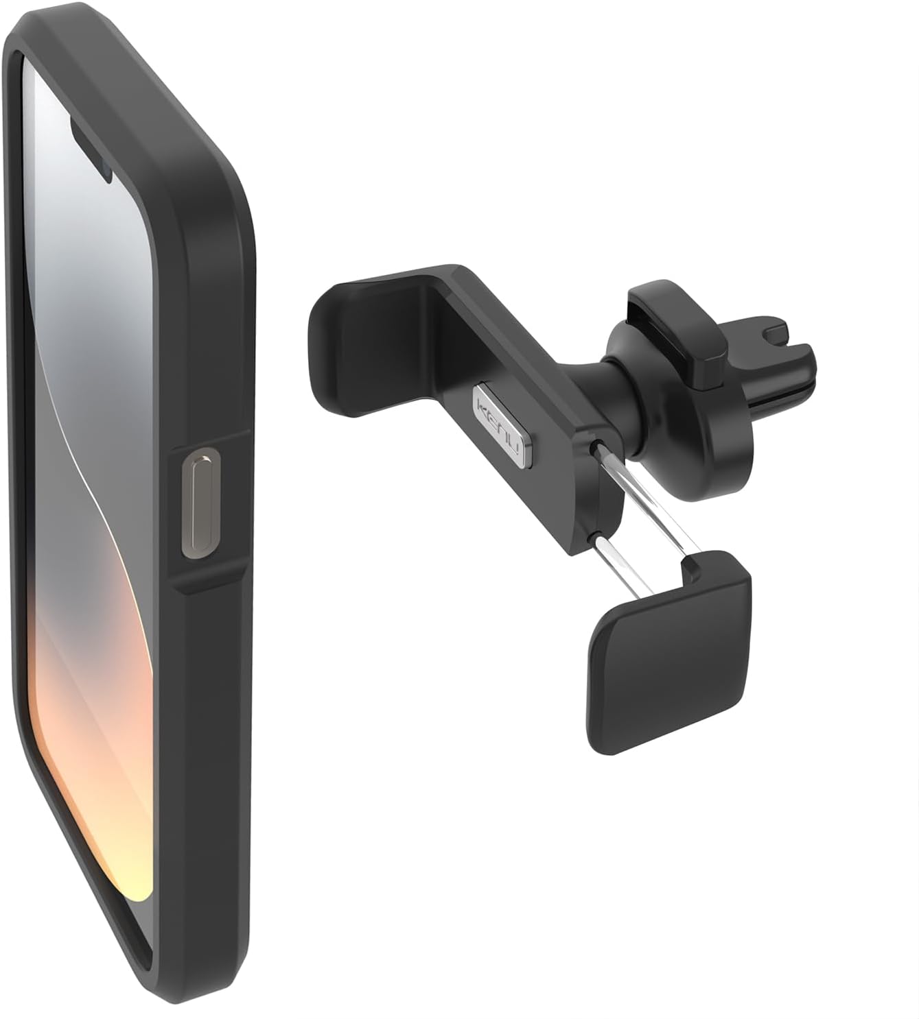Kenu Airframe Ultra with Insta-Grip tech | Universal Smartphone Car Vent Mount Holder for All iPhone, Android, Pixel, Samsung, LG, Huawei, Xiaomi, Oppo, OnePlus, Black, Large to XL Phones Kenu Airframe Ultra with Insta-Grip tech | Universal Smartphone Car Vent Mount Holder for All iPhone, Android, Pixel, Samsung, LG, Huawei, Xiaomi, Oppo, OnePlus, Black, Large to XL Phones