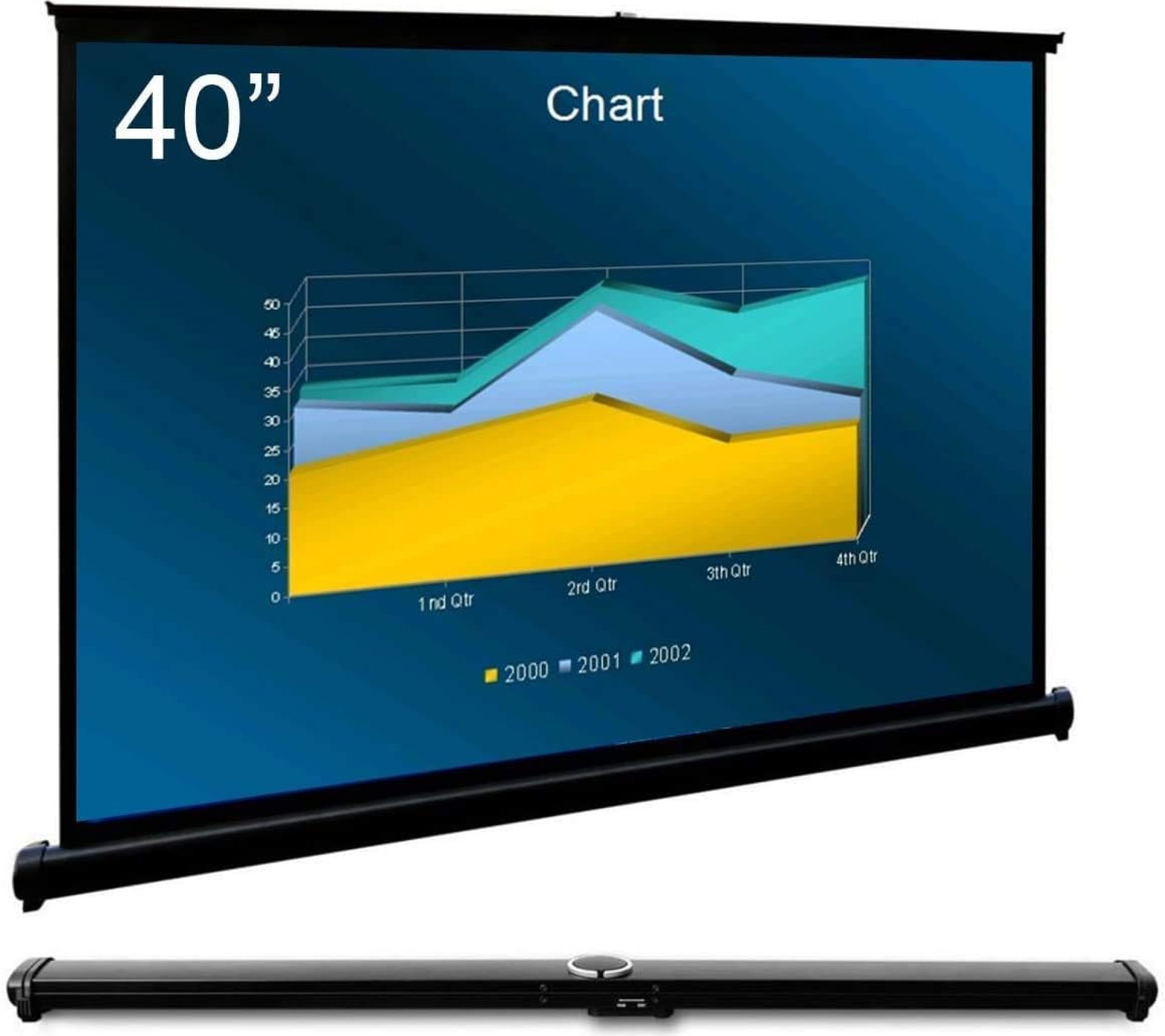 Cocar P1-SN40 40 inch Portable Projection Screen for Mini/Professional LED/LCD/DLP Projector Self Standing Pull-Out Style Indoor Outdoor Home Cinema – 4:3/16:9 Compatiable Cocar P1-SN40 40 inch Portable Projection Screen for Mini/Professional LED/LCD/DLP Projector Self Standing Pull-Out Style Indoor Outdoor Home Cinema – 4:3/16:9 Compatiable