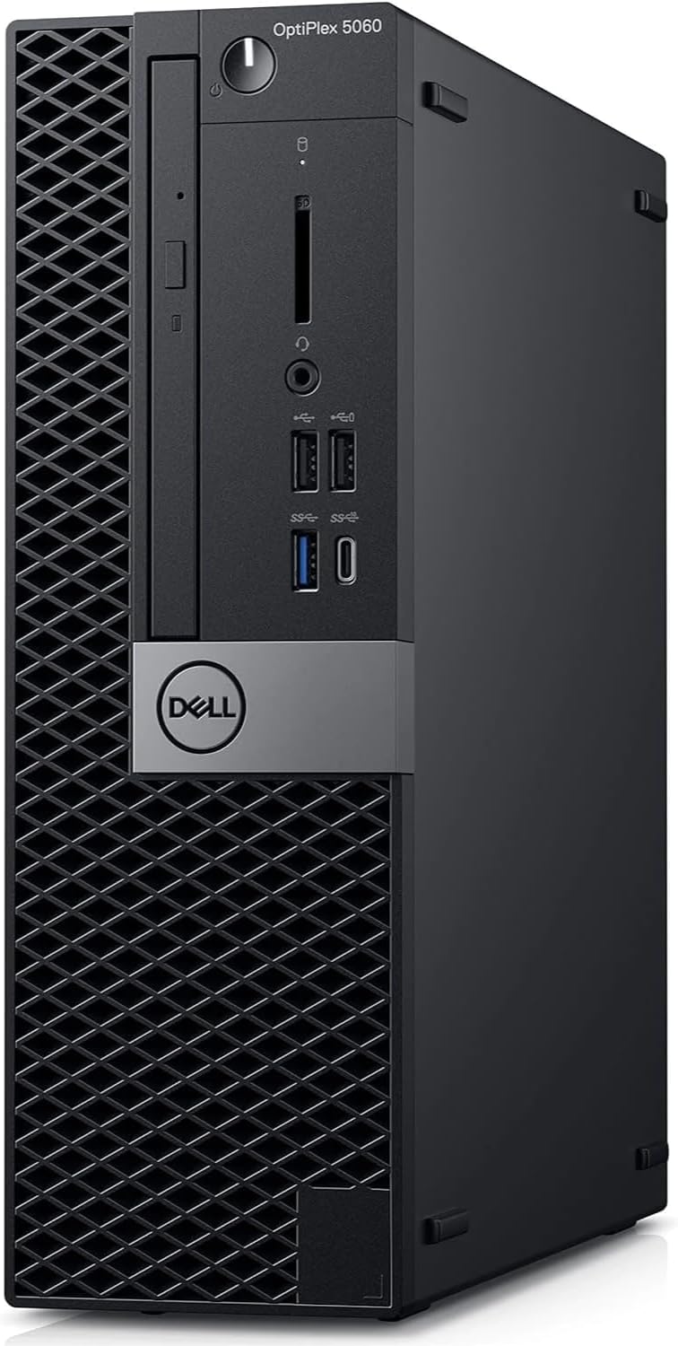 Dell OptiPlex 5060 SFF Bussines Desktop Computers, Intel 6-Core i5-8500 3.10 GHz, 32GB DDR4 Ram, 1TB SSD, Keyboard & Mouse, WiFi, 4K Support, Win 11 Pro, Black (Renewed) Dell OptiPlex 5060 SFF Bussines Desktop Computers, Intel 6-Core i5-8500 3.10 GHz, 32GB DDR4 Ram, 1TB SSD, Keyboard & Mouse, WiFi, 4K Support, Win 11 Pro, Black (Renewed)