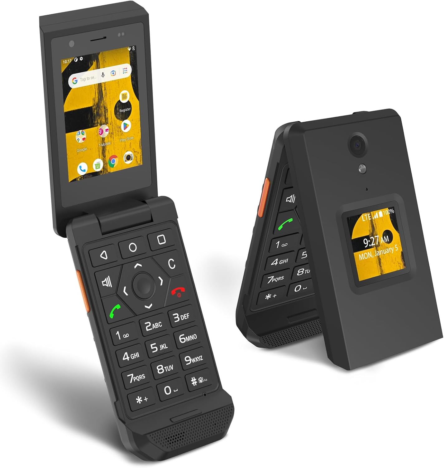 S22 Rugged Flip Phone Unlocked (16GB) 2.8” Touchscreen Smart Cell Phone Android 11, IP68 Water Resistant, 4G LTE GSM Single Sim (Black) S22 Rugged Flip Phone Unlocked (16GB) 2.8” Touchscreen Smart Cell Phone Android 11, IP68 Water Resistant, 4G LTE GSM Single Sim (Black)