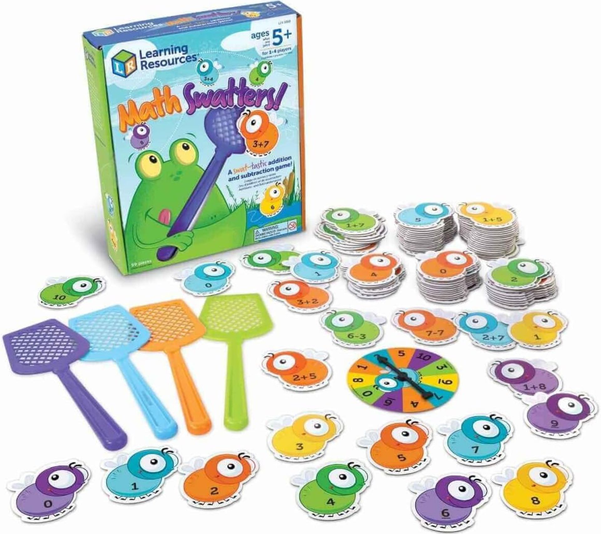 Learning Resources Mathswatters Addition & Subtraction Game – Math Games, Numbers Flash Cards, Classroom And Preschool Must Haves, Montessori, Fine Motor Skills Manipulatives, Kindergarten Learning Resources Mathswatters Addition & Subtraction Game – Math Games, Numbers Flash Cards, Classroom And Preschool Must Haves, Montessori, Fine Motor Skills Manipulatives, Kindergarten