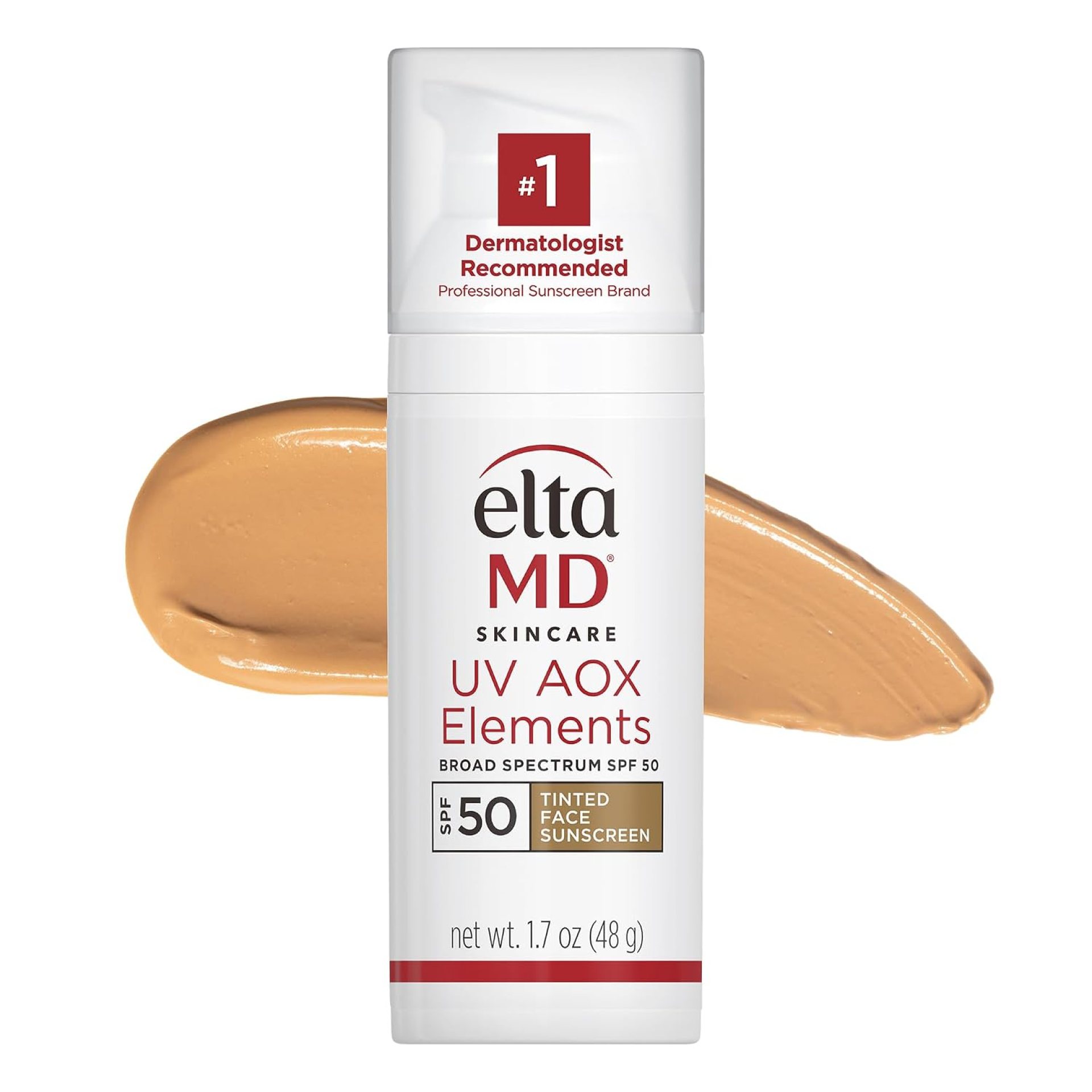 EltaMD UV AOX Elements Tinted Mineral Face Sunscreen Lotion, Tinted Moisturizer for Face SPF 50 with Antioxidants, For Dry Sensitive Skin 1.7 oz Pump EltaMD UV AOX Elements Tinted Mineral Face Sunscreen Lotion, Tinted Moisturizer for Face SPF 50 with Antioxidants, For Dry Sensitive Skin 1.7 oz Pump