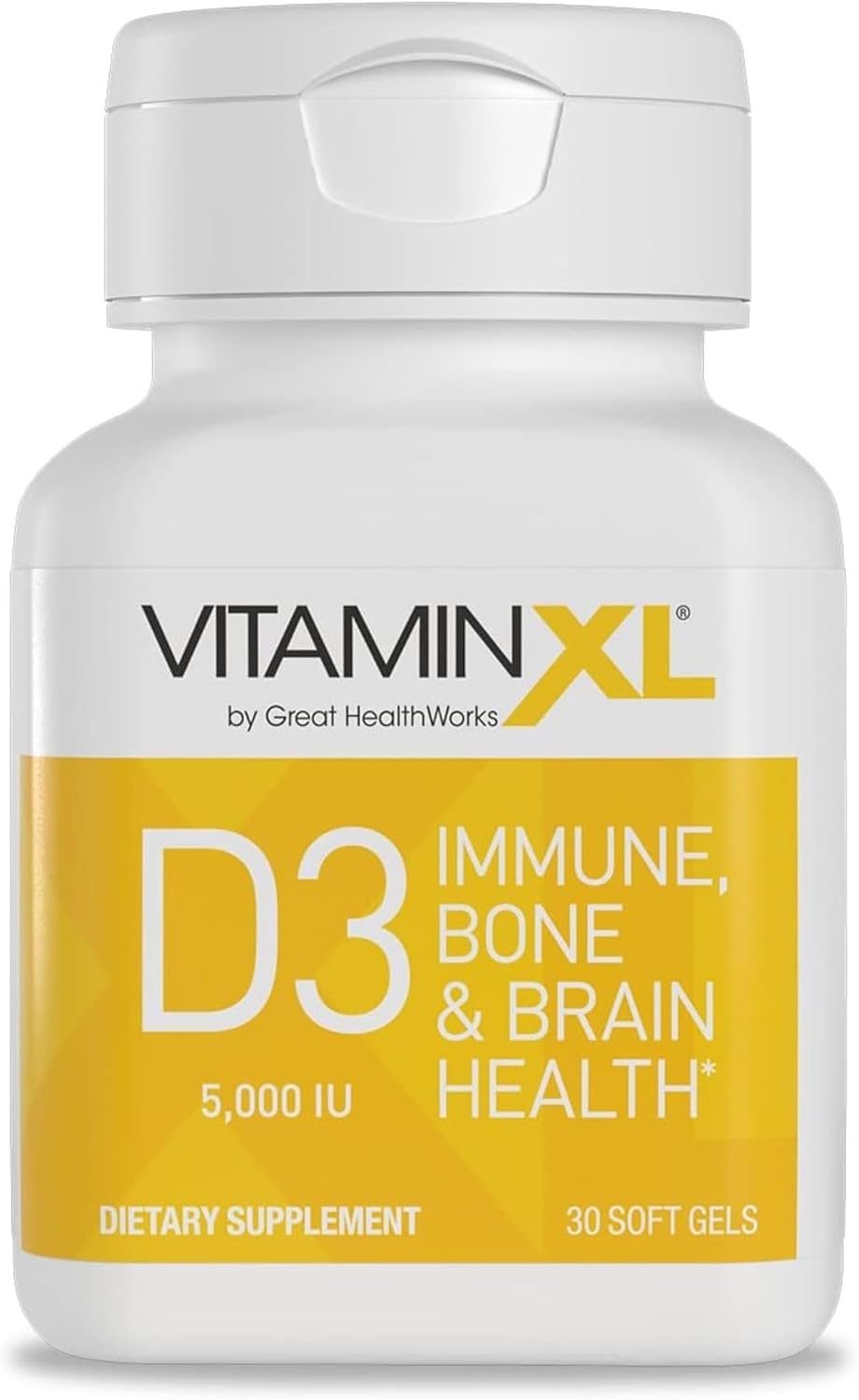 OmegaXL VitaminXL D3 High Potency Daily Vitamin D 5000 IU 125mcg Immune Support Supplement – Promotes Healthy Muscle Function & Strong Bones – Non-GMO, Gluten-Free – 30 Softgels OmegaXL VitaminXL D3 High Potency Daily Vitamin D 5000 IU 125mcg Immune Support Supplement – Promotes Healthy Muscle Function & Strong Bones – Non-GMO, Gluten-Free – 30 Softgels