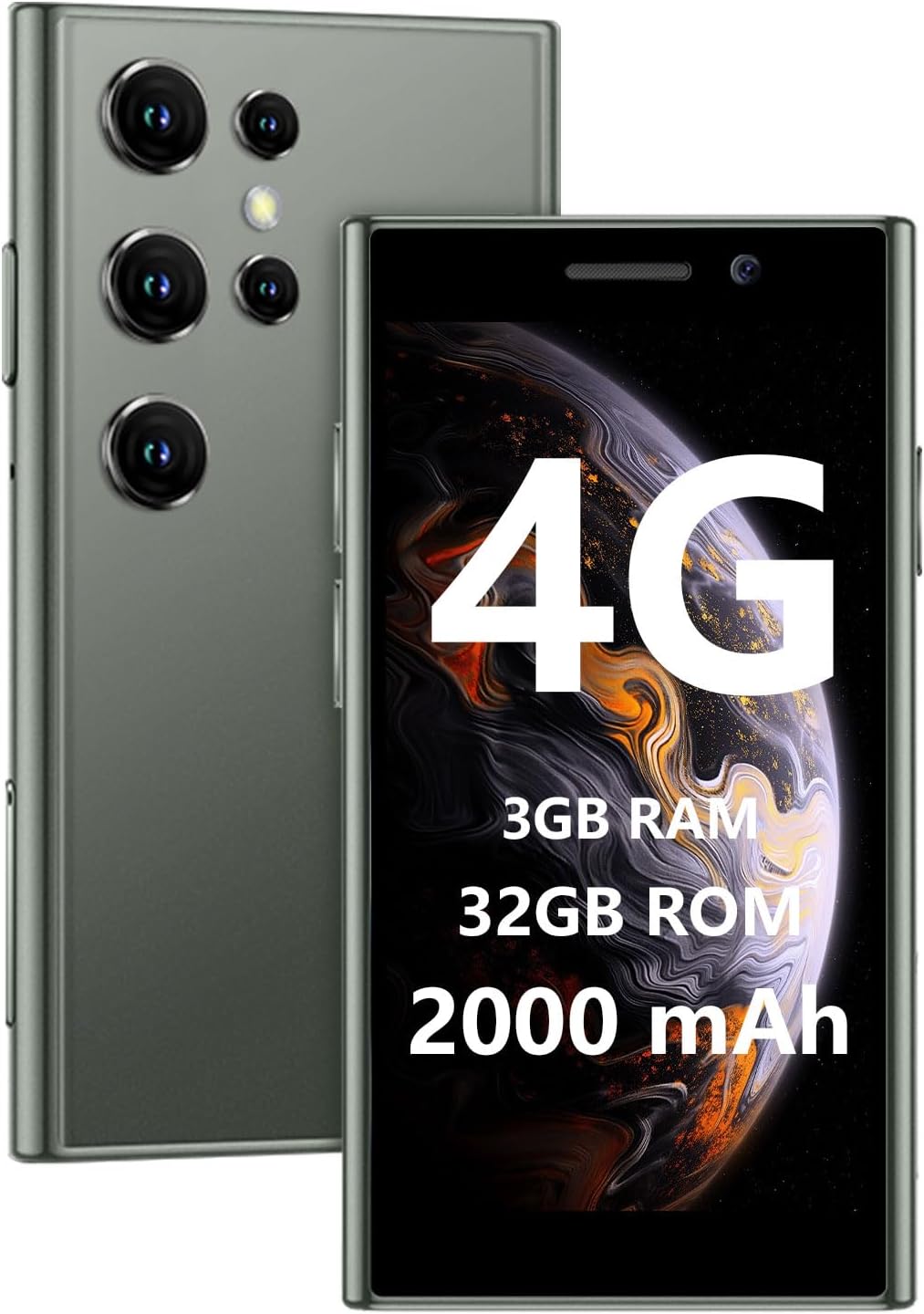 Mini Phone 4G Unlocked Small Smartphone with 3GB+32GB, 3.0″ HD Touch Screen,2000mAh Battery,Pocket Cellphone, Mini Phone for Kids, Best Gift for Kids- Green Mini Phone 4G Unlocked Small Smartphone with 3GB+32GB, 3.0″ HD Touch Screen,2000mAh Battery,Pocket Cellphone, Mini Phone for Kids, Best Gift for Kids- Green