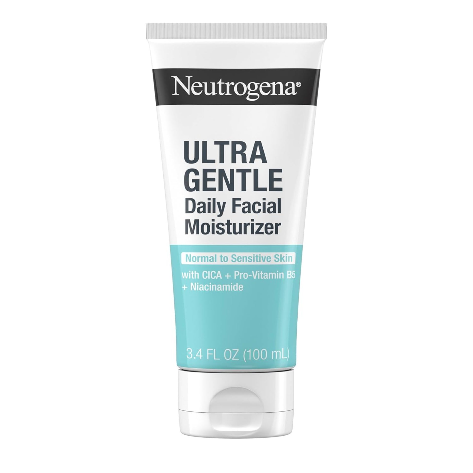 Neutrogena Fragrance Free Daily Facial Moisturizer, Face & Neck Moisturizer for Sensitive Skin with Vitamin B3, Pro-Vitamin B5 & Vitamin E Supports Skin’s Dynamic Barrier, 3.4 fl. oz Neutrogena Fragrance Free Daily Facial Moisturizer, Face & Neck Moisturizer for Sensitive Skin with Vitamin B3, Pro-Vitamin B5 & Vitamin E Supports Skin’s Dynamic Barrier, 3.4 fl. oz