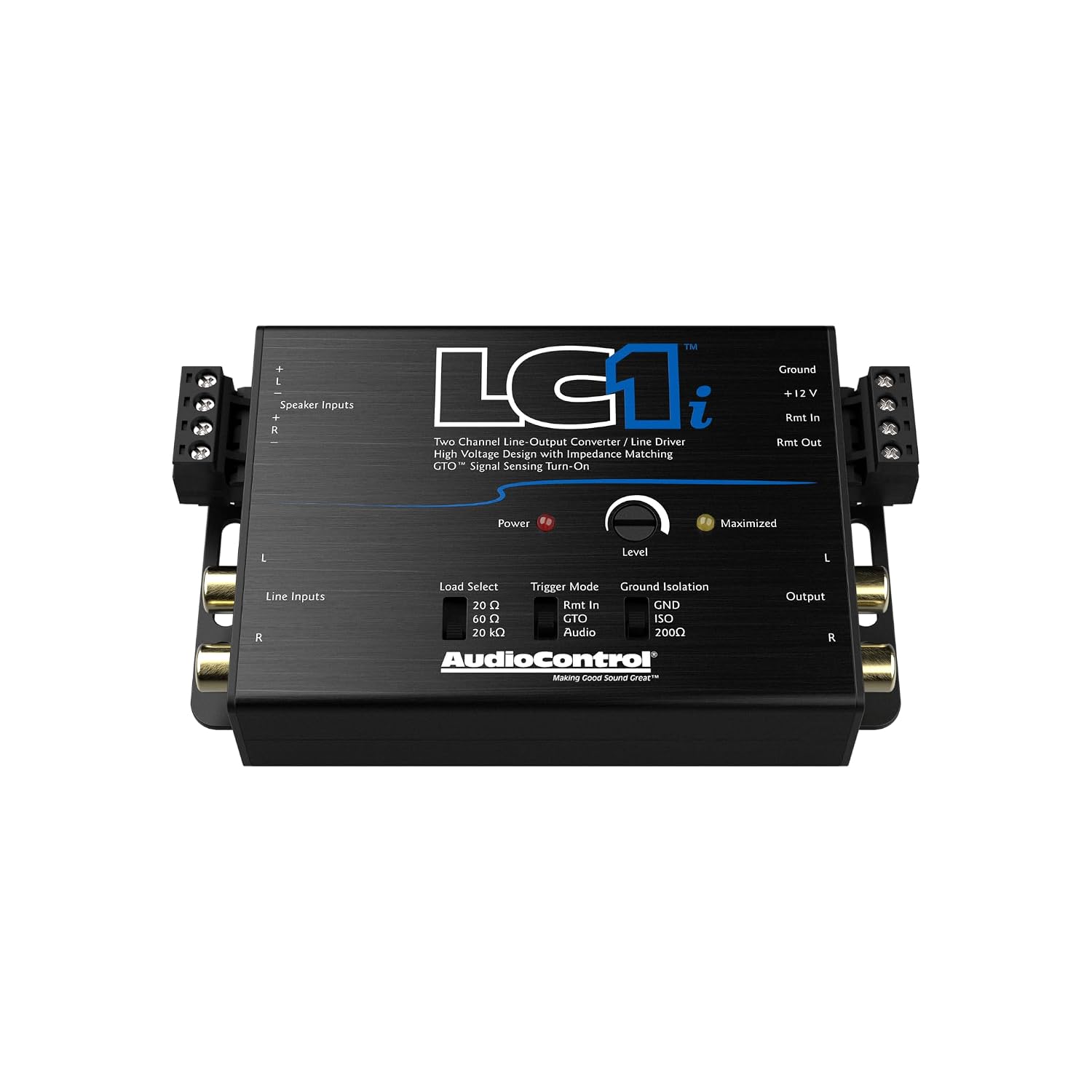 AudioControl LC1i Active 2-Channel Line Driver/Line Output Converter, Provides Input Signal to Add Amplifier to Factory Car Radio, Impedance Matching, Distortion Free AudioControl LC1i Active 2-Channel Line Driver/Line Output Converter, Provides Input Signal to Add Amplifier to Factory Car Radio, Impedance Matching, Distortion Free