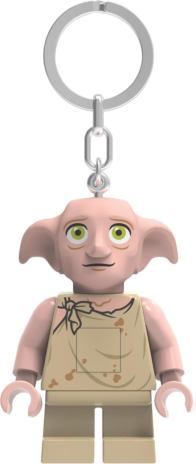 LEGO Harry Potter Large 2.5 Inch Tall Figure Keychain Light – Dobby (KE202H) LEGO Harry Potter Large 2.5 Inch Tall Figure Keychain Light – Dobby (KE202H)