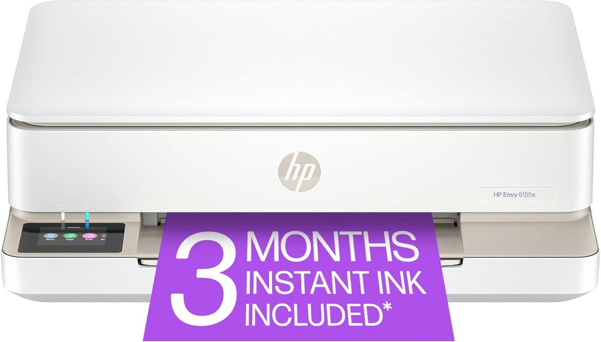 HP Envy 6155e Wireless All-in-One Color Inkjet Printer, Print, scan, Copy, Duplex Printing Best-for-Home, 3 month Instant Ink trial included (714L5A) HP Envy 6155e Wireless All-in-One Color Inkjet Printer, Print, scan, Copy, Duplex Printing Best-for-Home, 3 month Instant Ink trial included (714L5A)