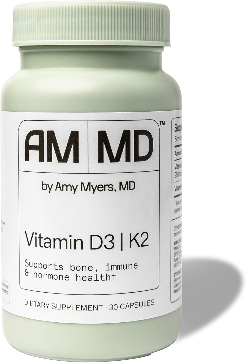 Amy Myers MD Vitamin D3/K2 10,000 IU Capsules – Daily Vitamin Supplement for Bone, Immune & Hormone Health Support – Healthy Mindset & Relaxation Aid – 30 Capsules Amy Myers MD Vitamin D3/K2 10,000 IU Capsules – Daily Vitamin Supplement for Bone, Immune & Hormone Health Support – Healthy Mindset & Relaxation Aid – 30 Capsules