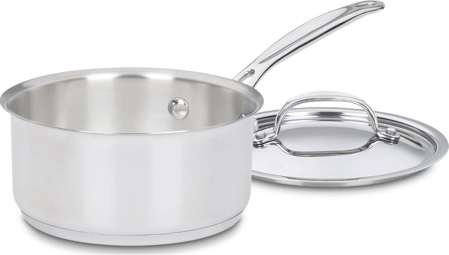 Cuisinart 1.5 Quart Saucepan w/Cover, Chef’s Classic Stainless Steel Cookware Collection, 719-16 Cuisinart 1.5 Quart Saucepan w/Cover, Chef’s Classic Stainless Steel Cookware Collection, 719-16