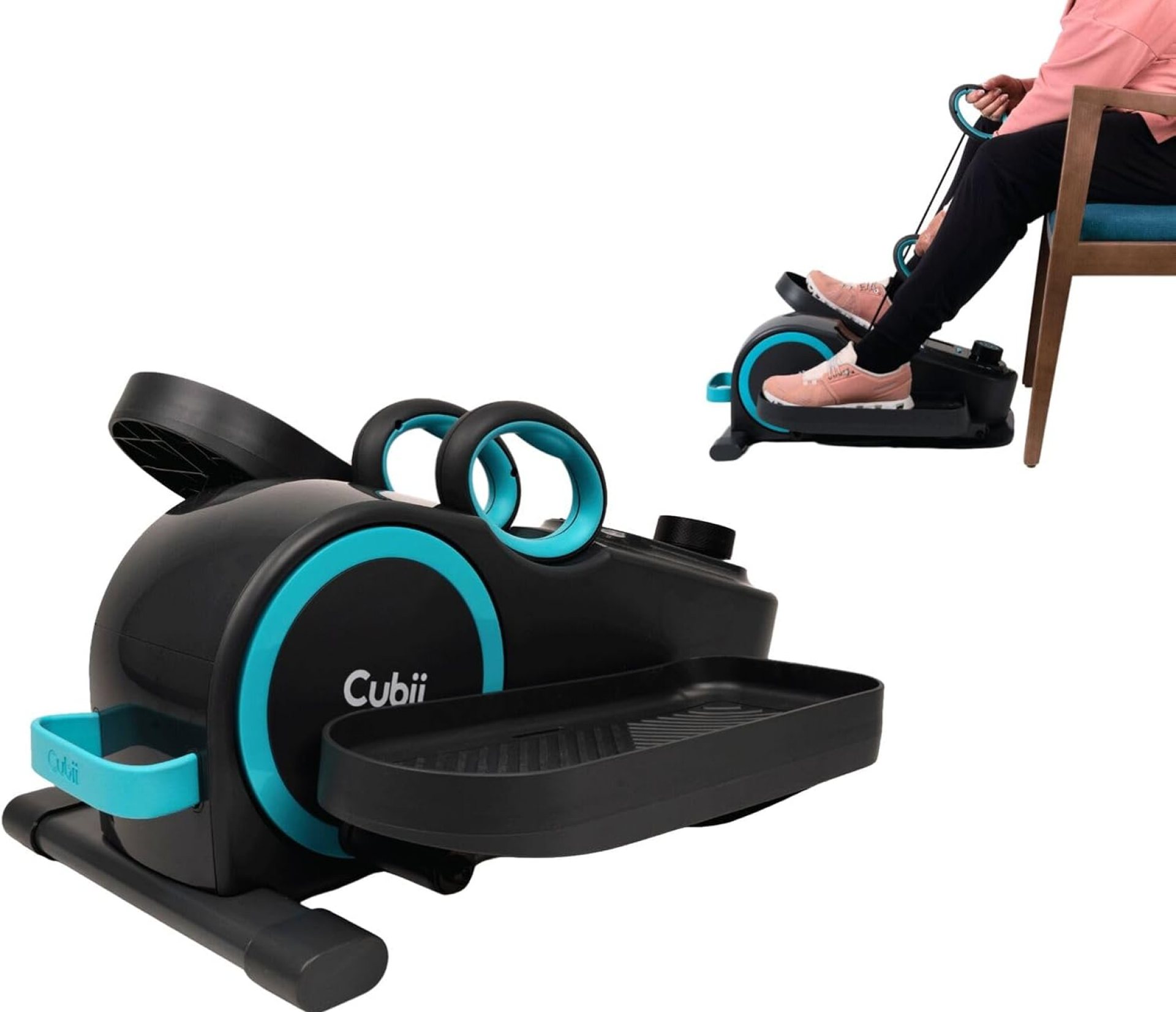 Cubii Total Body – Compact 2-in-1 Elliptical with 12 Resistance Levels, Low-Impact Cardio & Strength Training with an Ergonomic Pulley System for a Full-Body Workout – Adult to Senior Cubii Total Body – Compact 2-in-1 Elliptical with 12 Resistance Levels, Low-Impact Cardio & Strength Training with an Ergonomic Pulley System for a Full-Body Workout – Adult to Senior