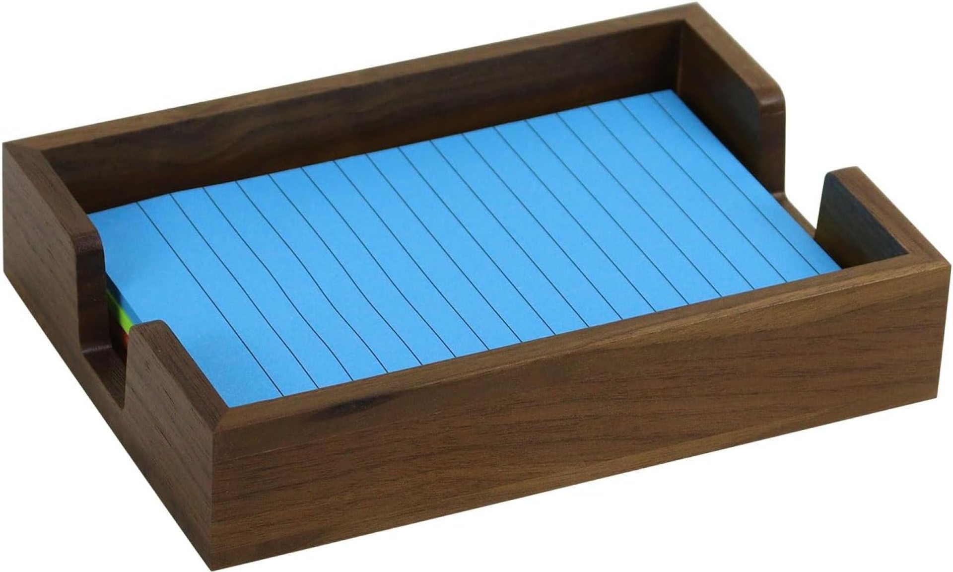Buqoo 4×6 Notepad Holder Dispenser, Walnut Wood Sticky Notes Memo Pad Holder Dispenser Desk Supplies Organizer Accessories for Office Home Schools Buqoo 4×6 Notepad Holder Dispenser, Walnut Wood Sticky Notes Memo Pad Holder Dispenser Desk Supplies Organizer Accessories for Office Home Schools